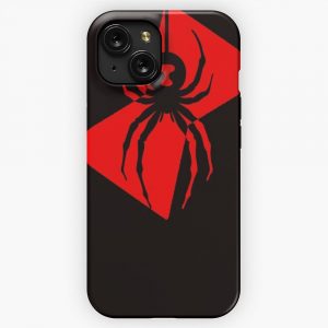 Black Widow Spider 5 iPhone 15 Slim Phone Case Cover