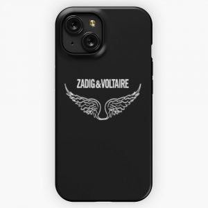 Black Zadig Voltaire Best Selling iPhone 15 Slim Phone Case Cover
