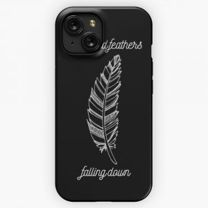 Blackened Feathers Inverted iPhone 15 Slim Phone Case Cover