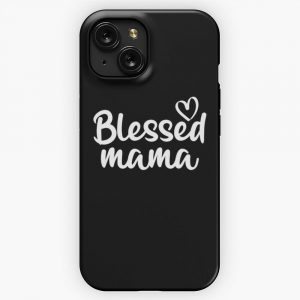 Blessed Mama iPhone 15 Slim Phone Case Cover