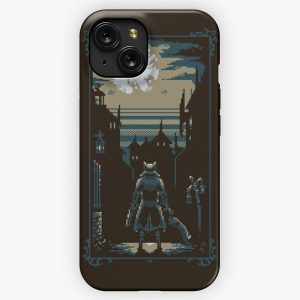 Bloodborne Pixelframe iPhone 15 Slim Phone Case Cover