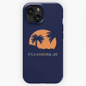 Blue And Orange Travel Lifestyle And Hobbies iPhone 15 Slim Phone Case Cover