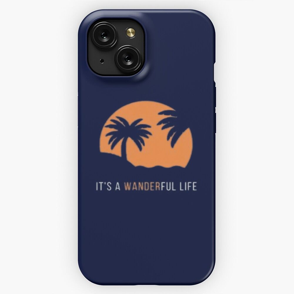 Blue And Orange Travel Lifestyle And Hobbies iPhone 15 Slim Phone Case Cover