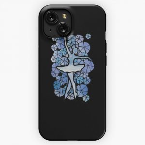 Blue Ballerina iPhone 15 Slim Phone Case Cover