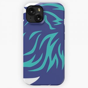 Blue Lion Animal Power iPhone 15 Slim Phone Case Cover