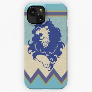 Blue Lions Logo Version 2 iPhone 15 Slim Phone Case Cover