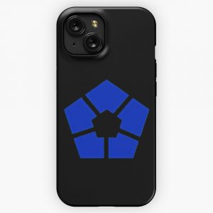 Blue Lock Logo iPhone 15 Slim Phone Case Cover
