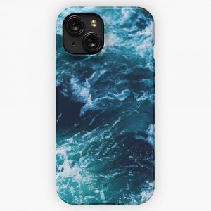 Blue Ocean Waves 2 iPhone 15 Slim Phone Case Cover