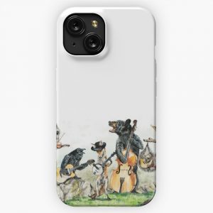 Bluegrass Gang Wild Animal Music iPhone 15 Slim Phone Case Cover