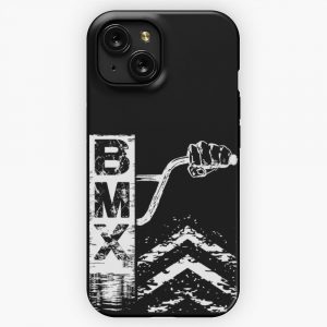 Bmx Bars Abstract Graphic Gift For Bmx Riders iPhone 15 Slim Phone Case Cover