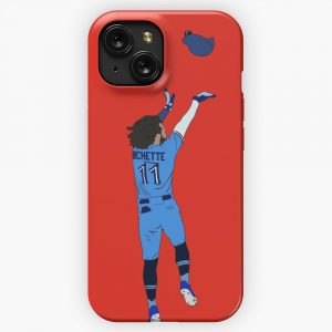 Bo Bichette Toronto Baseball Walk Off Celebration Helmet iPhone 15 Slim Phone Case Cover