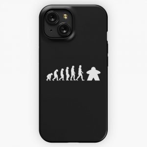 Board Gamer Evolution Board Game Graphic Tabletop Gaming iPhone 15 Slim Phone Case Cover