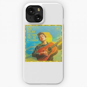 Bob Dylan Vintage Faded Style Fan Design iPhone 15 Slim Phone Case Cover