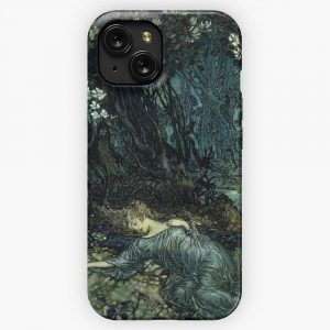 Bohemian Colorful Classical Art Paint Design Abstract Art iPhone 15 Slim Phone Case Cover