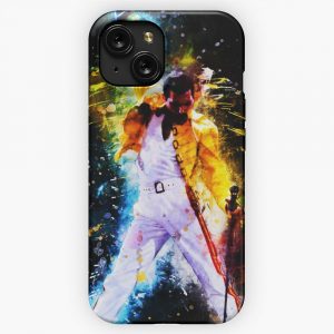 Bohemian Rhapsody Freddie Mercury Classic iPhone 15 Slim Phone Case Cover