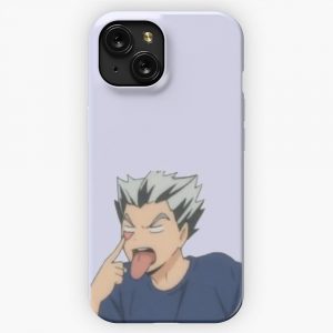 Bokuto Bleh iPhone 15 Slim Phone Case Cover