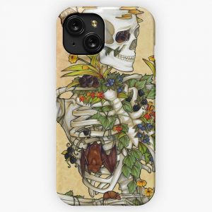 Bones And Botany iPhone 15 Slim Phone Case Cover