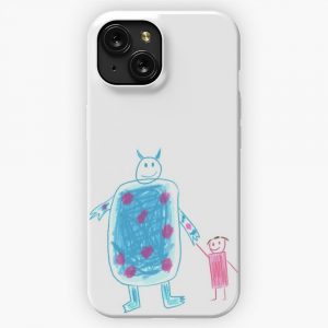 Boo Kitty iPhone 15 Slim Phone Case Cover