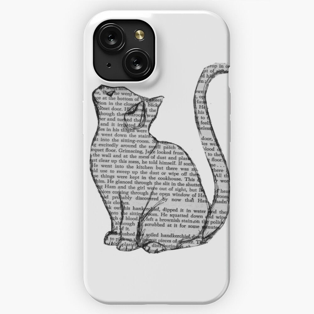 Books And Cats And Books And Cats iPhone 15 Slim Phone Case Cover