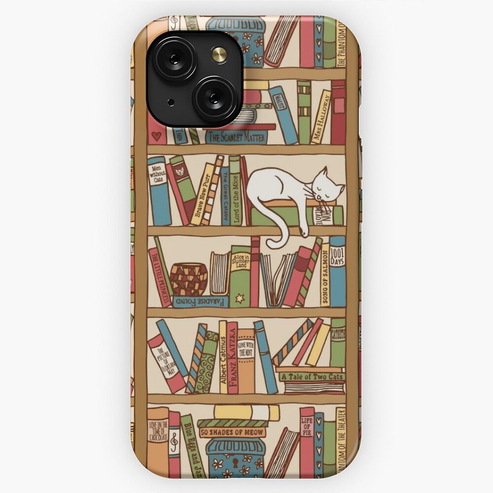 Bookshelf No 1 iPhone 15 Slim Phone Case Cover