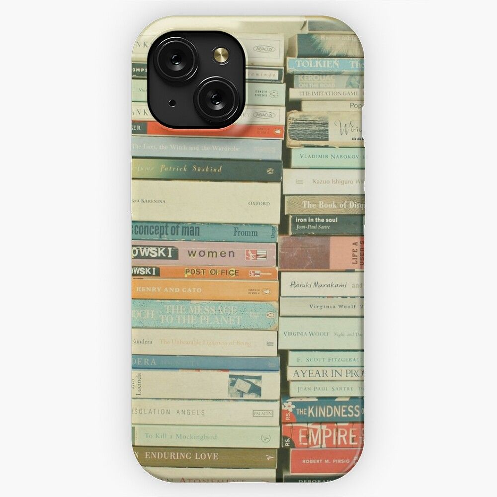 Bookworm iPhone 15 Slim Phone Case Cover