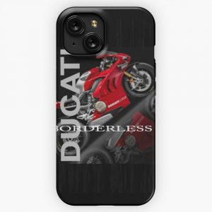 Borderless Ducati iPhone 15 Slim Phone Case Cover