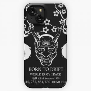 Born To Drift iPhone 15 Slim Phone Case Cover