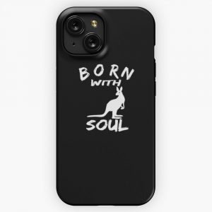Born With Kangaroo Soul iPhone 15 Slim Phone Case Cover