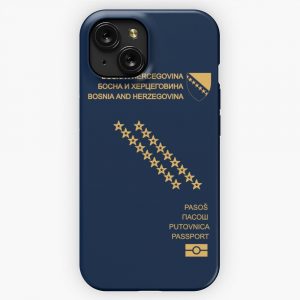 Bosnia Herzegovina Passport iPhone 15 Slim Phone Case Cover