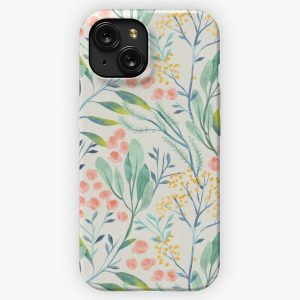 Botanical Garden iPhone 15 Slim Phone Case Cover