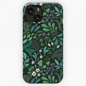 Botanical Herbs iPhone 15 Slim Phone Case Cover
