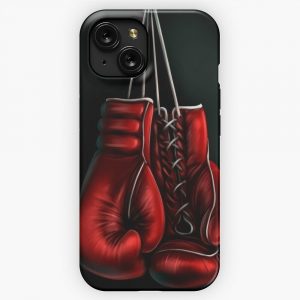Boxing Gloves Intense iPhone 15 Slim Phone Case Cover