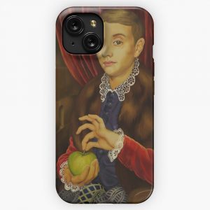 Boy With Apple iPhone 15 Slim Phone Case Cover