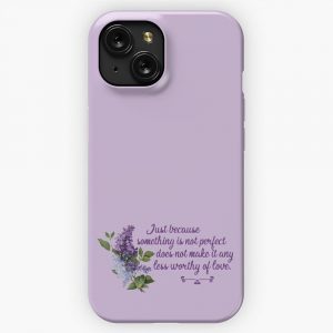 Bridgerton Quote Worthy Of Love iPhone 15 Slim Phone Case Cover
