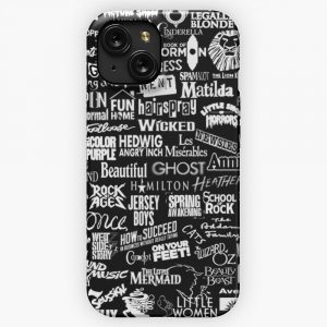 Broadway Baby Black And White Version iPhone 15 Slim Phone Case Cover