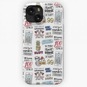 Brooklyn Nine Nine Version 2 Tv Show Art iPhone 15 Slim Phone Case Cover