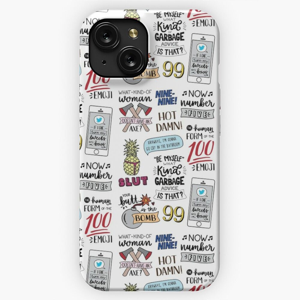 Brooklyn Nine Nine Version 2 Tv Show Art iPhone 15 Slim Phone Case Cover
