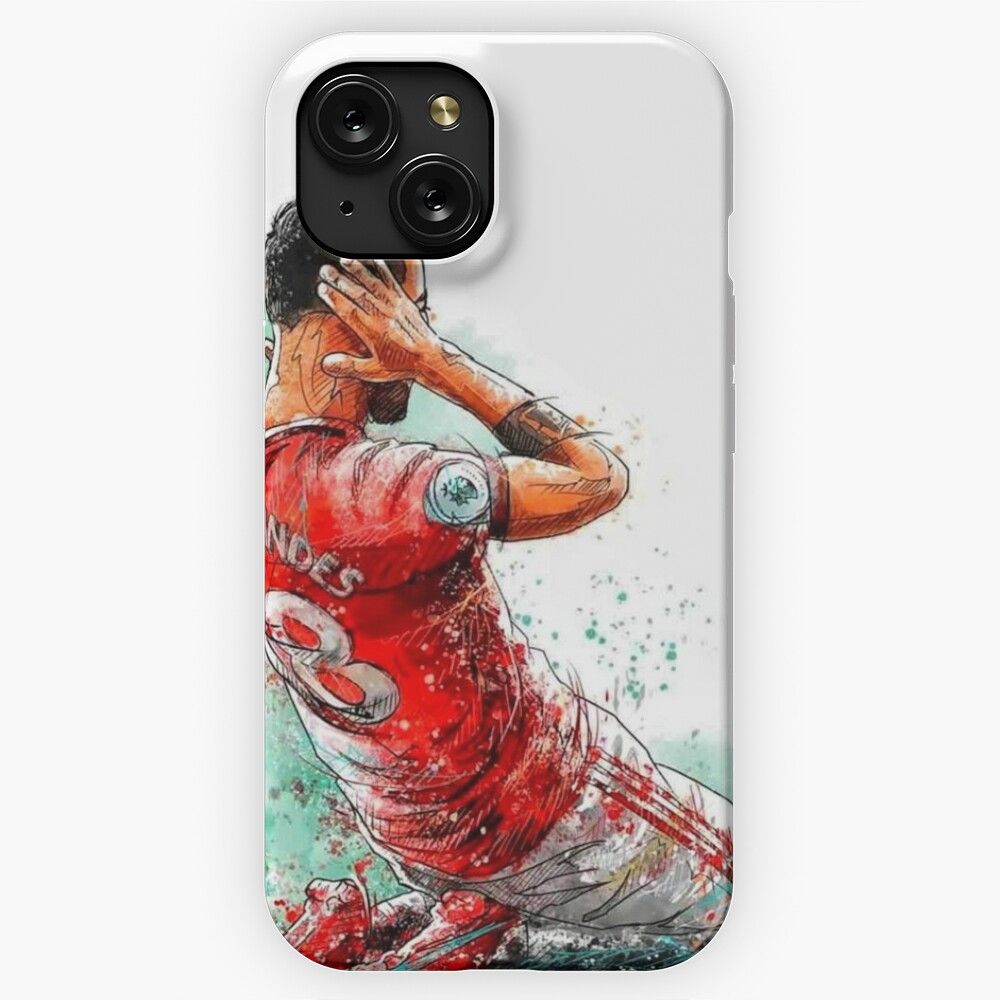 Bruno Fernandes Art iPhone 15 Slim Phone Case Cover
