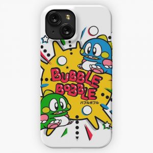Bubble Bobble iPhone 15 Slim Phone Case Cover