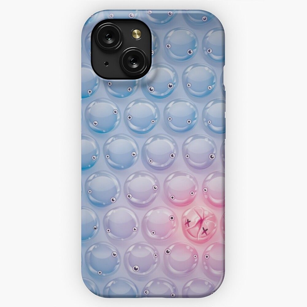 Bubble Wrap Pop iPhone 15 Slim Phone Case Cover