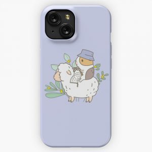 Bubu The Guinea Pig Knitting iPhone 15 Slim Phone Case Cover