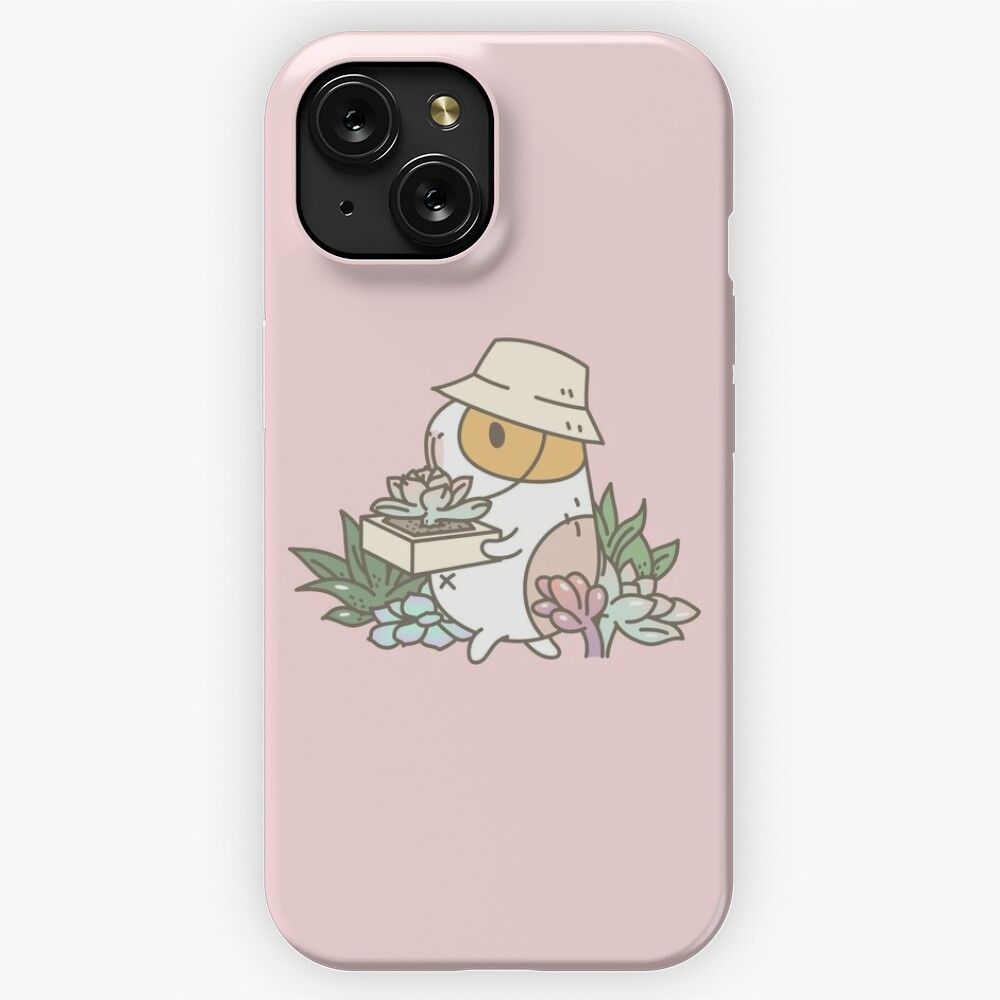 Bubu The Guinea Pig Succulent Love iPhone 15 Slim Phone Case Cover