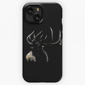 Bugling Elk iPhone 15 Slim Phone Case Cover
