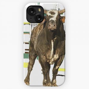 Bull Rider Rodeo Quotes iPhone 15 Slim Phone Case Cover