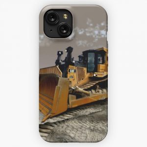 Bulldozer iPhone 15 Slim Phone Case Cover