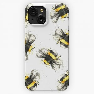 Bumble Bees iPhone 15 Slim Phone Case Cover