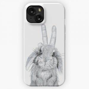 Bunny Ears iPhone 15 Slim Phone Case Cover