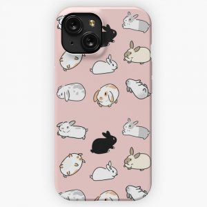 Bunny Rabbits iPhone 15 Slim Phone Case Cover