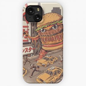 Burgerzilla iPhone 15 Slim Phone Case Cover