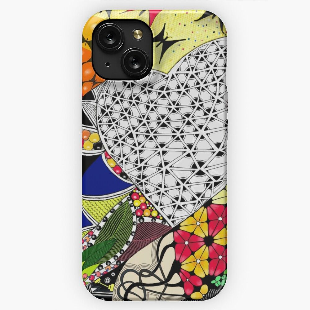Bursting Spring Energies iPhone 15 Slim Phone Case Cover